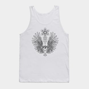 Angel Number 999 Sacred Geometry Tank Top